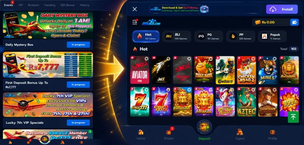888Ace Game App