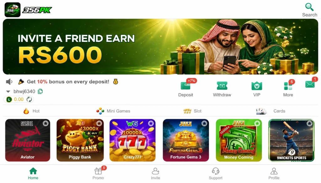 356pk Game App